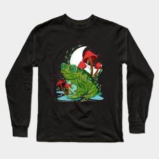 Frog moon Long Sleeve T-Shirt